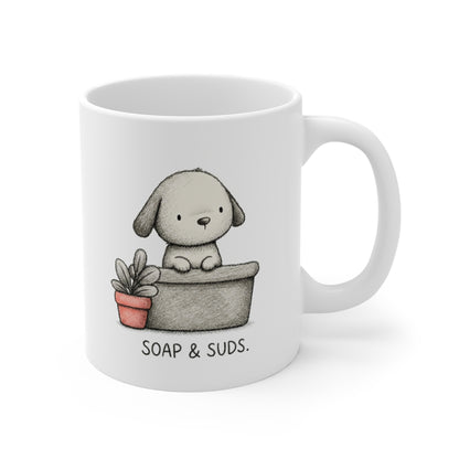 The Bathtime Puppy Mug