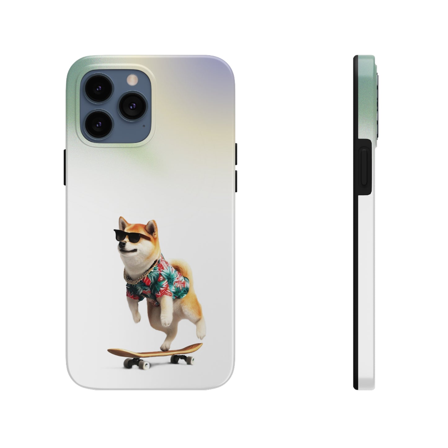Shiba Gradient Touch Case for iPhone with Wireless Charging