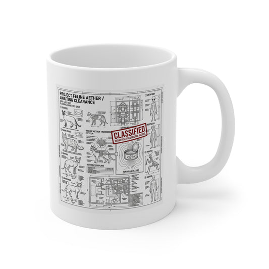 The Classified Cat & Tuna Files Mug