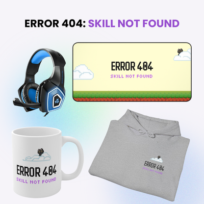 The 'I Was Lagging' Defense Kit for Gamers 4 PCS Gift Set- 404 Error Edition