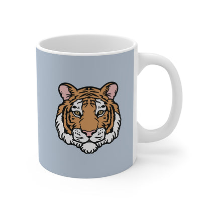 Tiger Logo Blue Mug