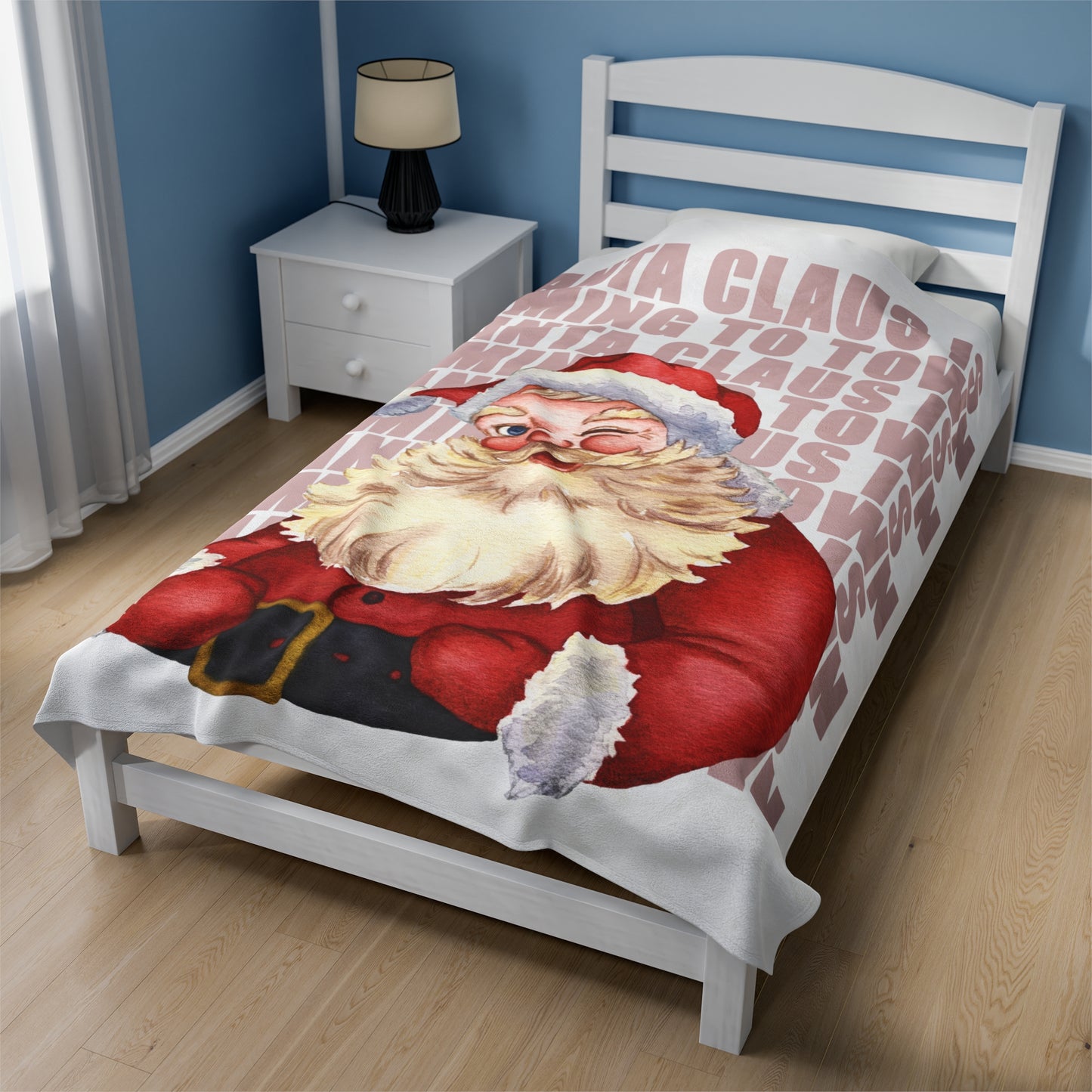 Santa Claus Blanket Plush Throw