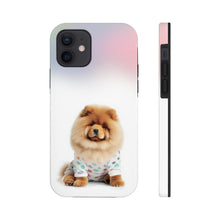 Load image into Gallery viewer, Fluffy Chow Chow Dog Touch Case for iPhone with Wireless Charging
