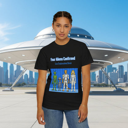 Tourists Aliens Confirmed T-Shirt