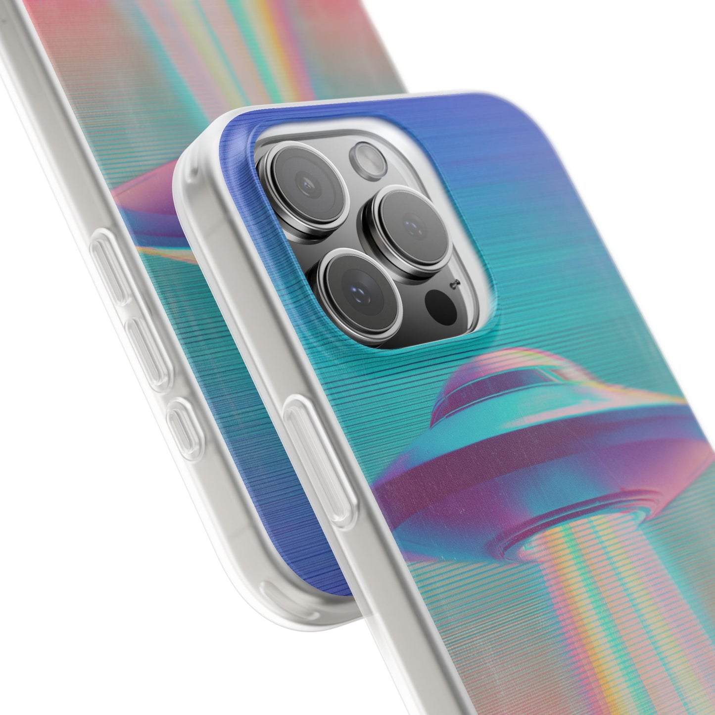 Scruffy Dog and UFO Flexi Cases – Fun and Playful iPhone Case