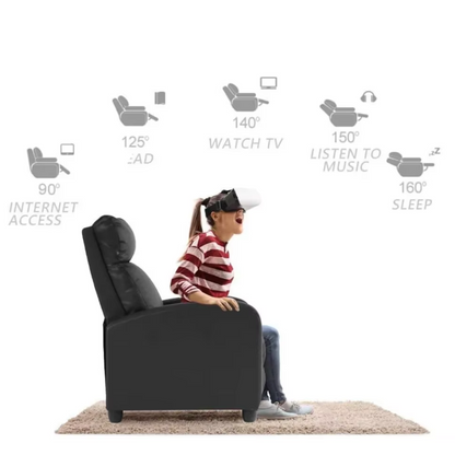 Reclining Massage Sofa Chair with Foot Rest