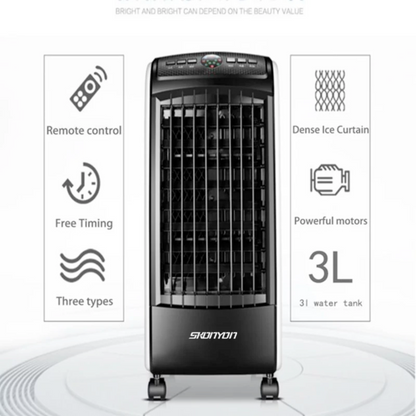 Compact Pro Transportable Air Cooler with Dial Cooling Fan Humidifier