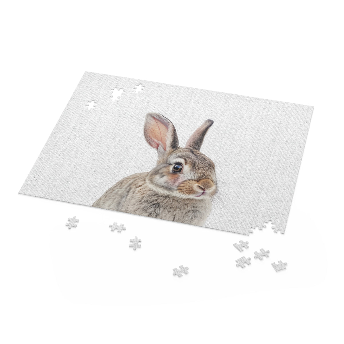 Shop Puzzle Rabbit Blushing Rabbit Jigsaw Puzzle 500-Piece – Onetify