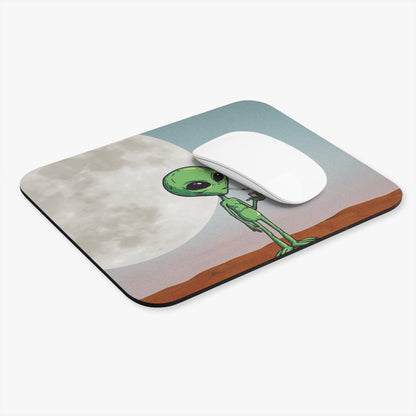 Alien Moon Mouse Pad