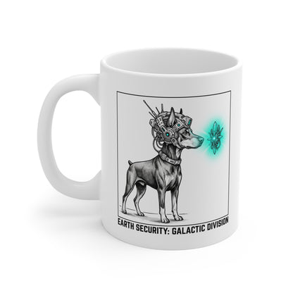 The Doberman Security Scanner Mug