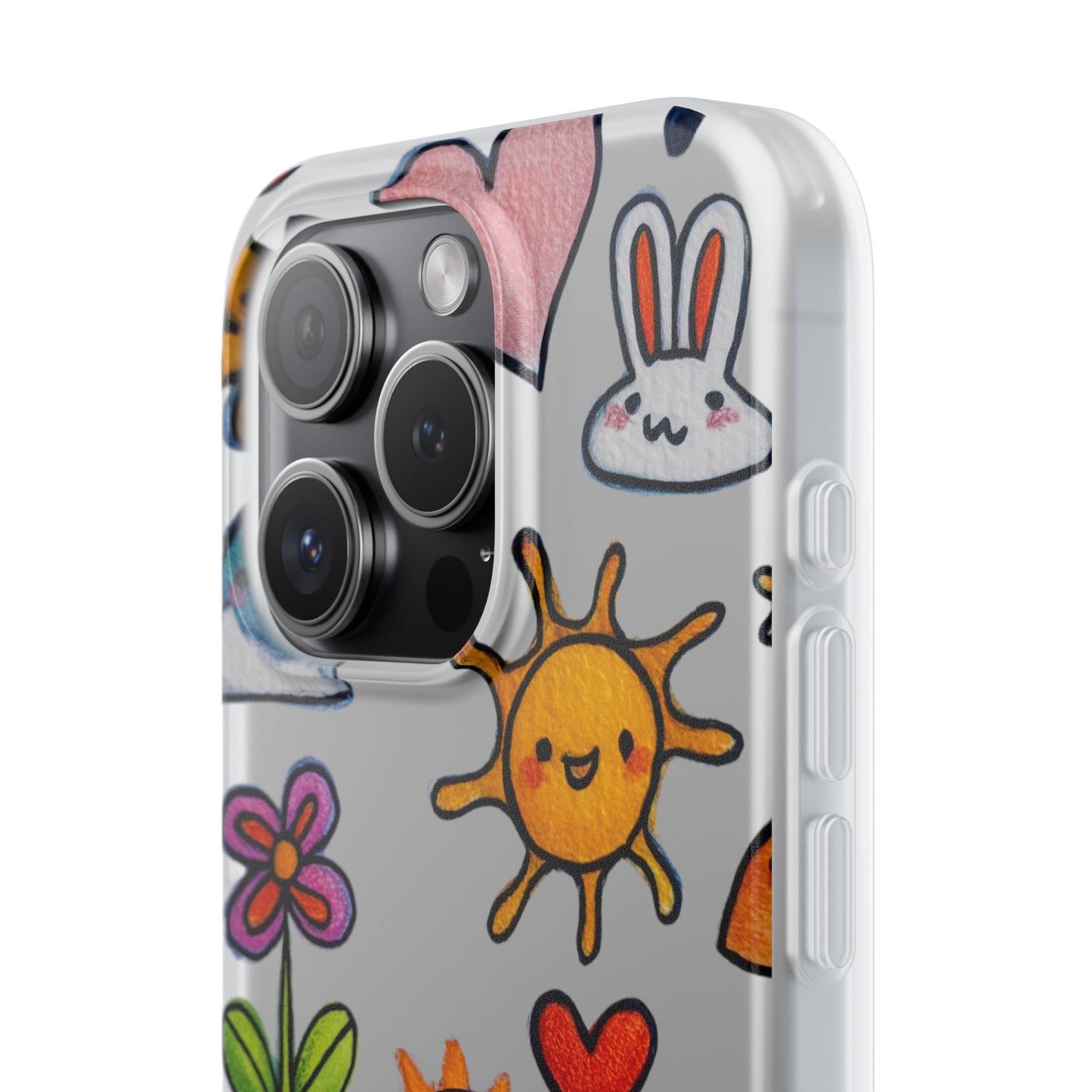 Colorful Cartoon Flexi Cases – Fun and Playful iPhone Case
