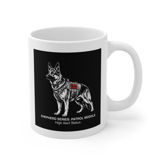 The German Shepherd Patrol Module Mug