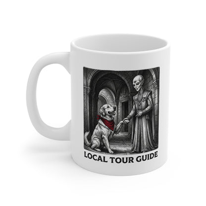 The Golden Retriever Diplomat Mug