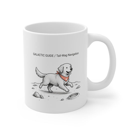The Golden Retriever Galactic Guide Mug