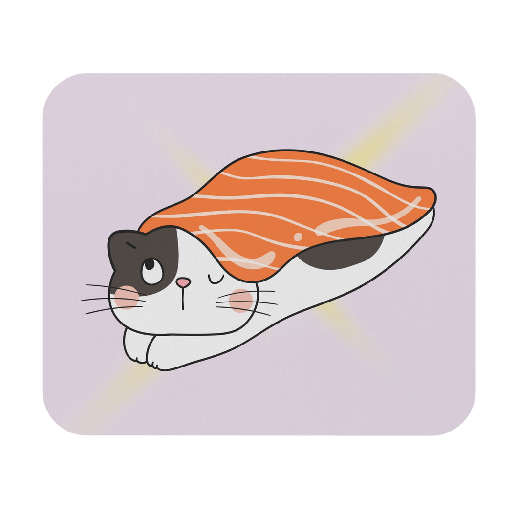 Adorable Kawaii Cat Sushi Mouse Pad