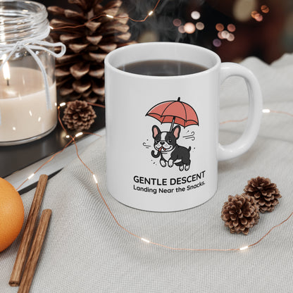 The Umbrella Parachutist Mug