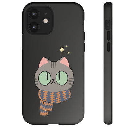 Feline Cozy Cat Tough iPhone Case