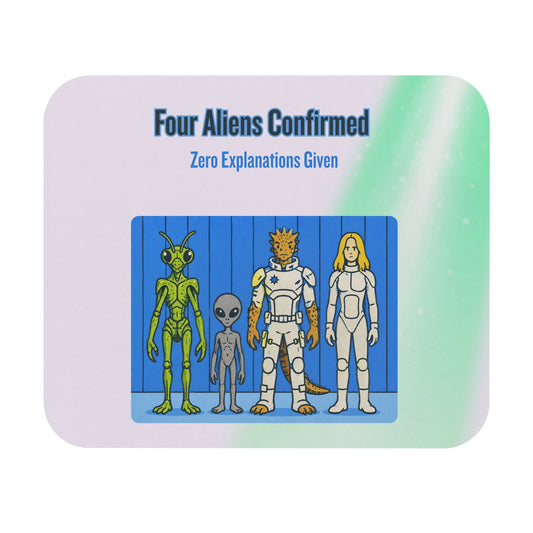 "Four Aliens Confirmed" Sci‑Fi