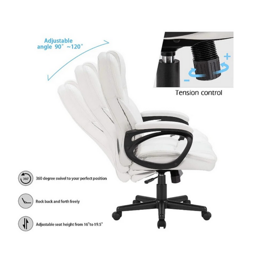 Durable High Quality Vegan Leather Office Chair