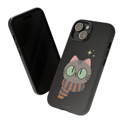 Feline Cozy Cat Tough iPhone Case