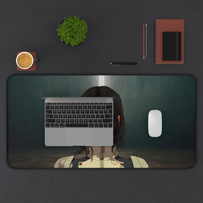 Cyborg Girl Gaming Large Mouse Pad