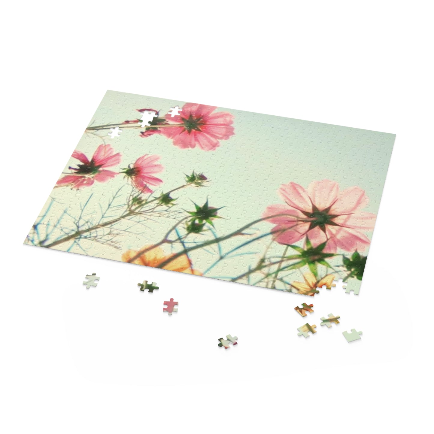 Flowers In The Field Jigsaw Puzzle 500-Piece
