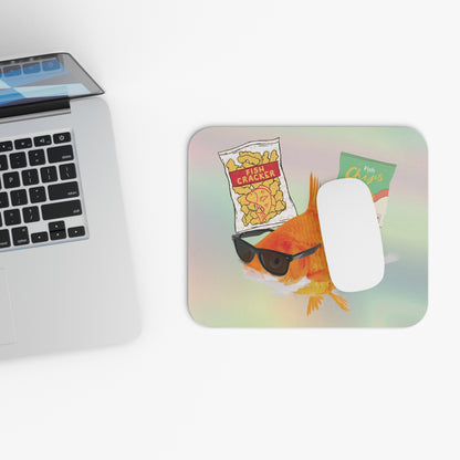 Goldfish Snack Time Mouse Pad