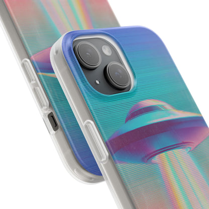 Scruffy Dog and UFO Flexi Cases – Fun and Playful iPhone Case