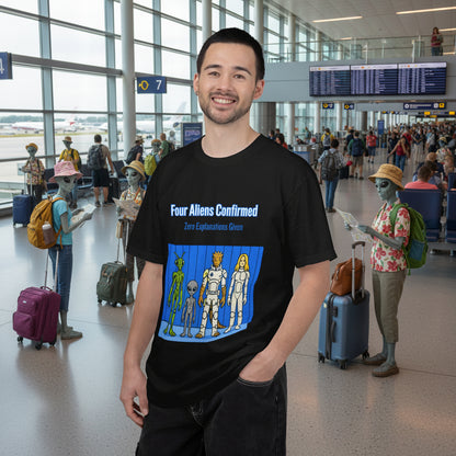 Tourists Aliens Confirmed T-Shirt