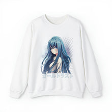Load image into Gallery viewer, Blue Hair Anime Sweatshirt
