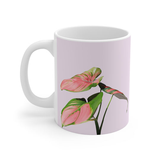 Philodendron Pink Princess Mug