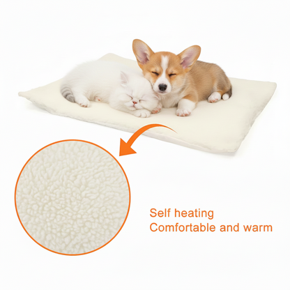 Self Warming Fleece Pet Mat