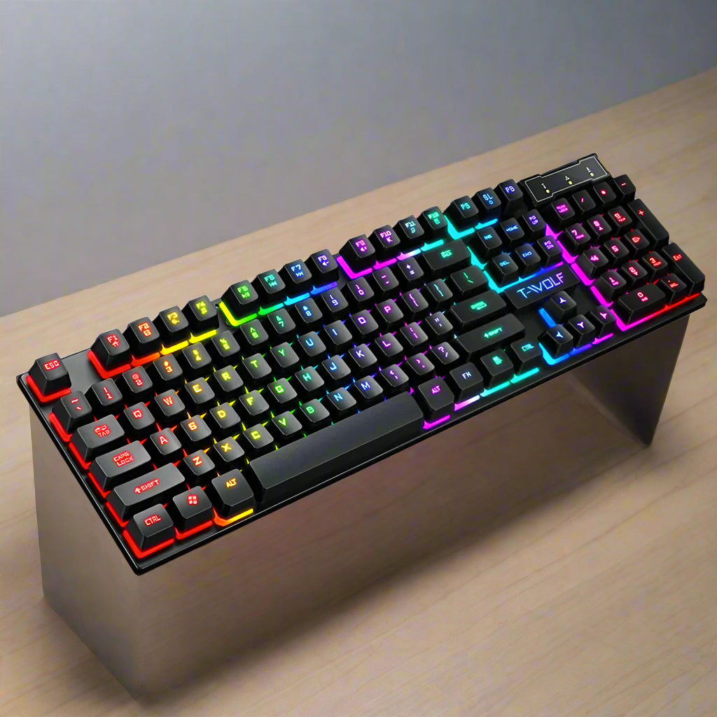 104 Keys RGB Gaming Keyboard and Mouset Set
