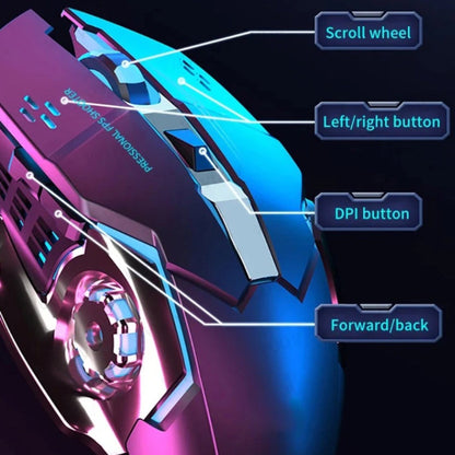 Dargon Z9 Alpha Bluetooth and 2.4Ghz Wireless Gaming Mouse