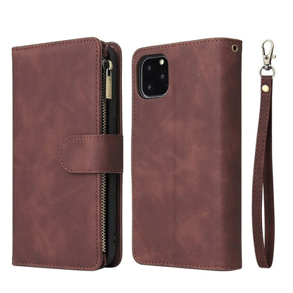 Vegan Leather Wallet Case for iPhone 15 to 17 series