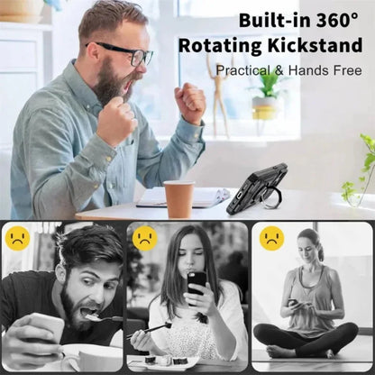 Card Holder Armor Case for iPhone 14 to 17 series