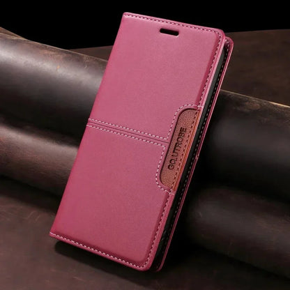Magnetic Flip Wallet Case for iPhone 12 to 17 series