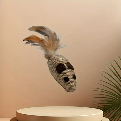 4 PCS Cat Scratch Mouse Toy