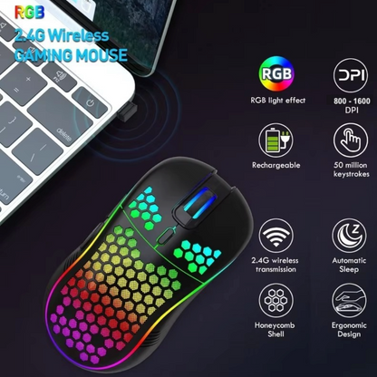 Onetify 3 PCS Gaming Keyboard, RGB mouse and Headphone Bundle Set