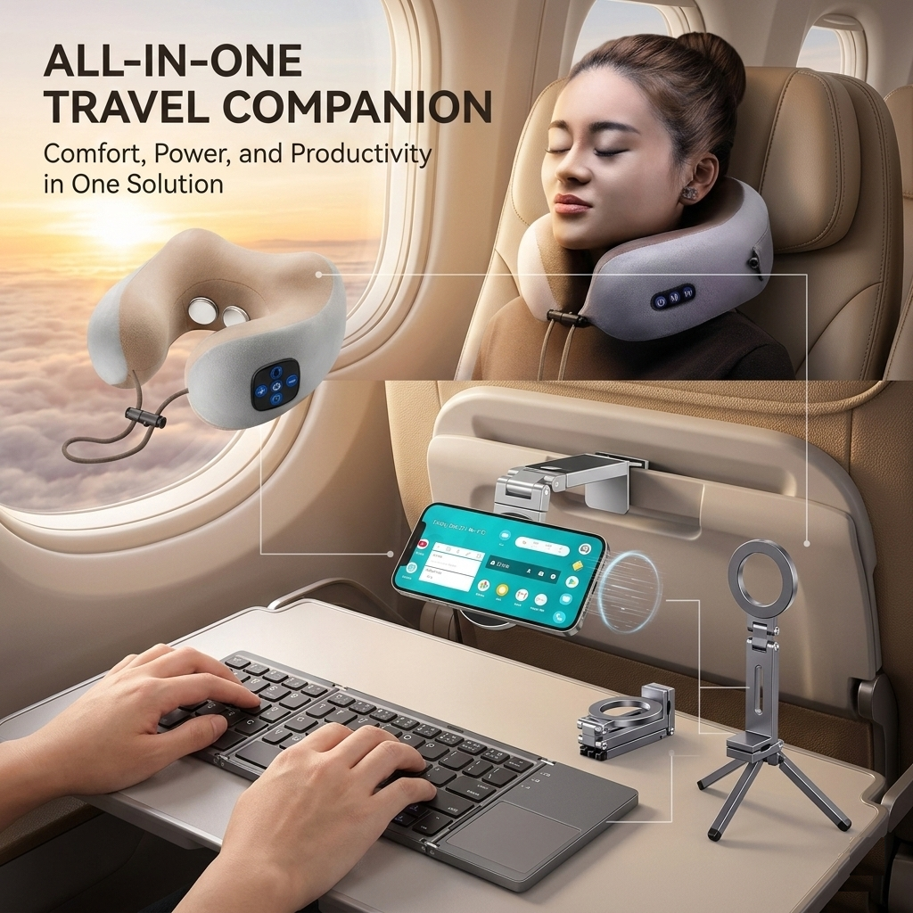SkyComfort 3 PCS Travel Essentials Bundle