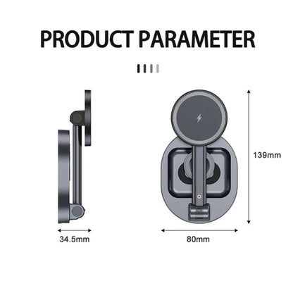 Foldable 3 in 1 Wireless Magnetic charger for iPhone, Airpod and iWatch