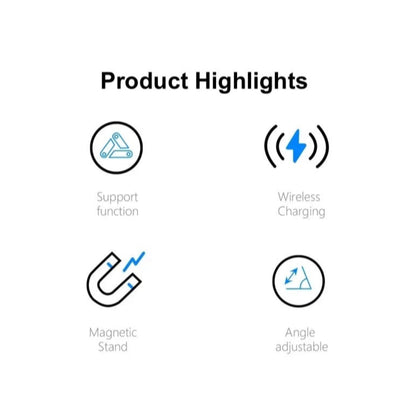 Foldable 3 in 1 Wireless Magnetic charger for iPhone, Airpod and iWatch