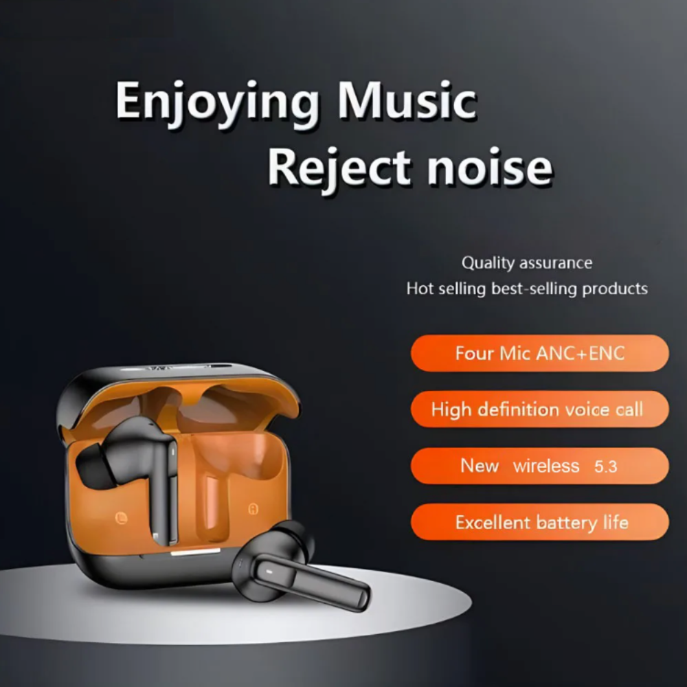 Wireless Bluetooth Earbuds With Noise Cancellation