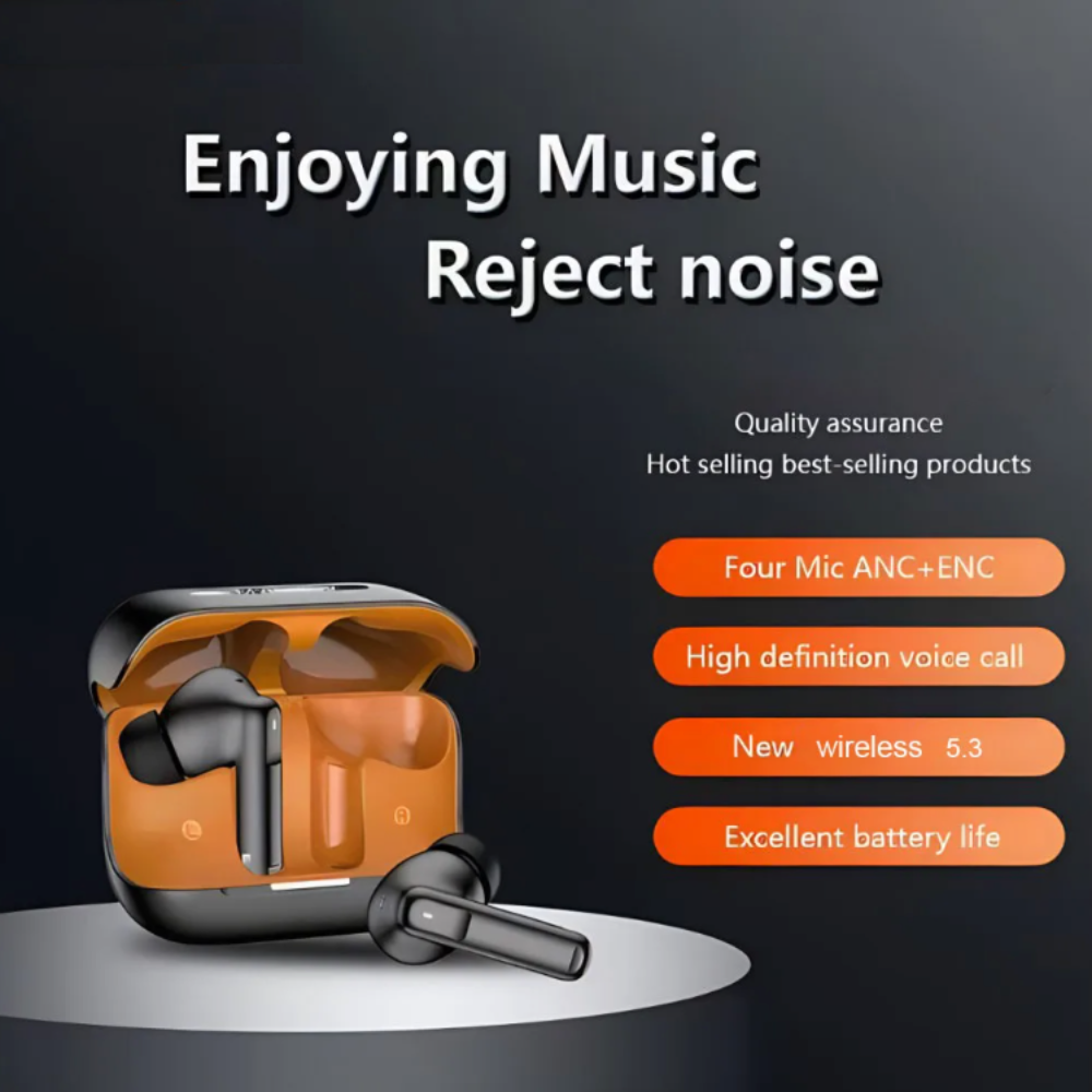 Wireless Bluetooth Earbuds With Noise Cancellation