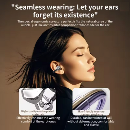 Clip On Earbuds With Ai Translation And Noise Cancellation