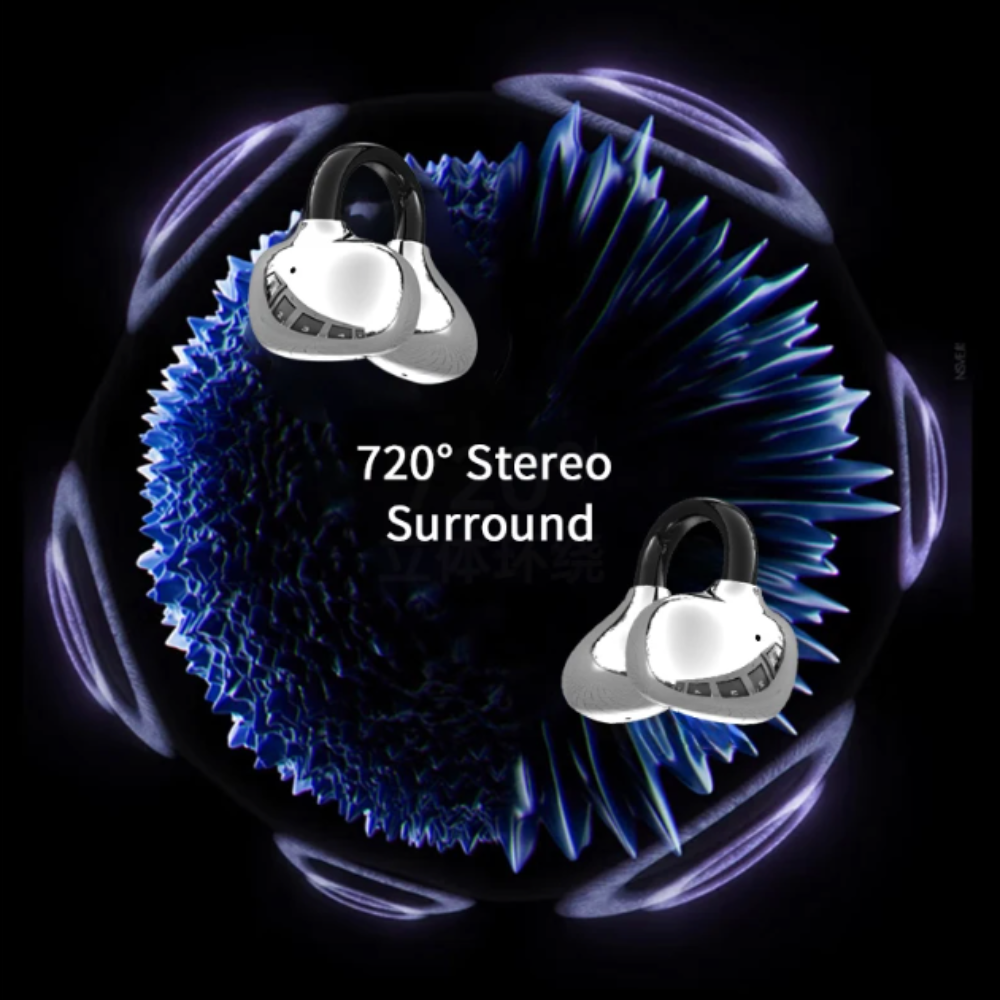 Clip On Earbuds With Ai Translation And Noise Cancellation