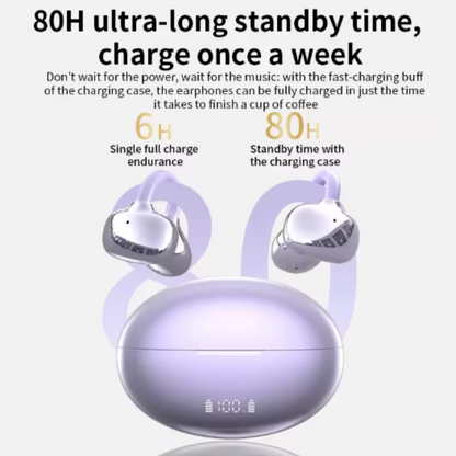 Clip On Earbuds With Ai Translation And Noise Cancellation