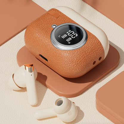 Wireless Bluetooth Earbuds With LED Display On The Case