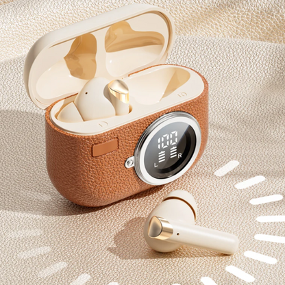 Wireless Bluetooth Earbuds With LED Display On The Case