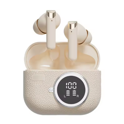 Wireless Bluetooth Earbuds With LED Display On The Case